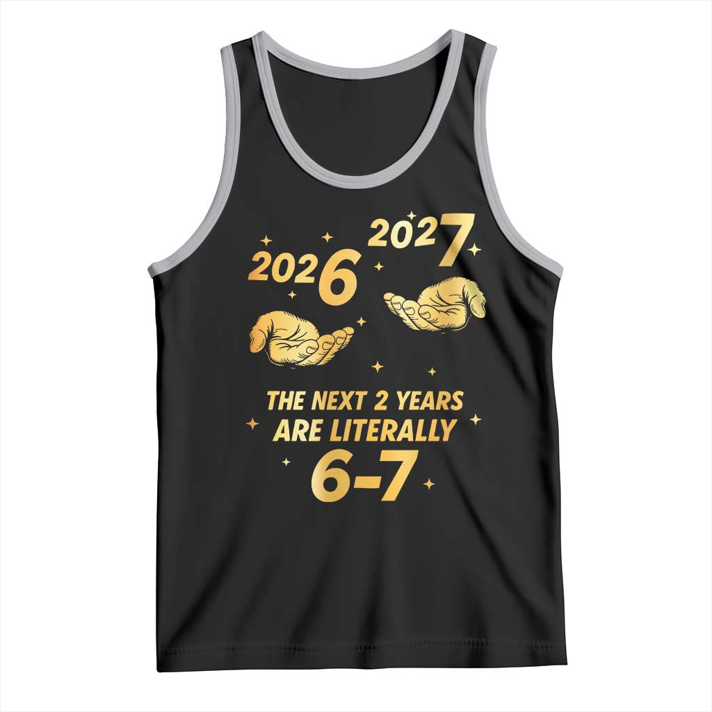 Funny 67 New Years Eve Tank Top Six Seven Boys Kids NYE Party 6 7 Meme - Wonder Print Shop