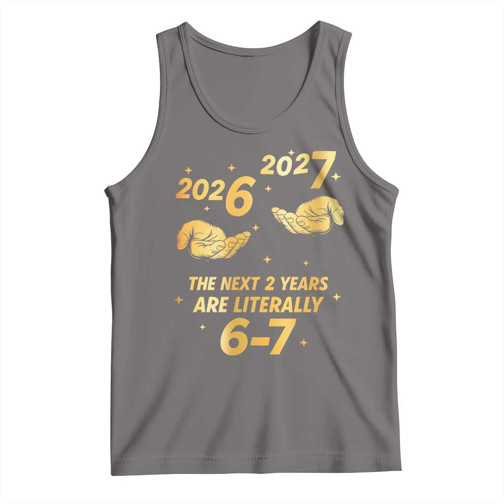 Funny 67 New Years Eve Tank Top Six Seven Boys Kids NYE Party 6 7 Meme - Wonder Print Shop