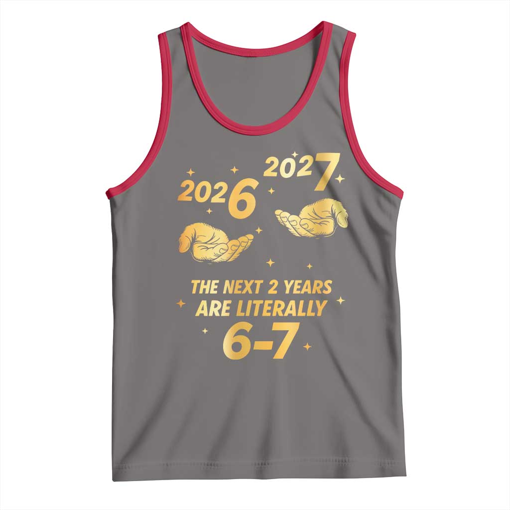 Funny 67 New Years Eve Tank Top Six Seven Boys Kids NYE Party 6 7 Meme - Wonder Print Shop