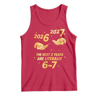 Funny 67 New Years Eve Tank Top Six Seven Boys Kids NYE Party 6 7 Meme - Wonder Print Shop