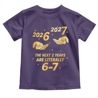 Funny 67 New Years Eve Toddler T Shirt Six Seven Boys Kids NYE Party 6 7 Meme - Wonder Print Shop