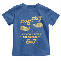 Funny 67 New Years Eve Toddler T Shirt Six Seven Boys Kids NYE Party 6 7 Meme - Wonder Print Shop