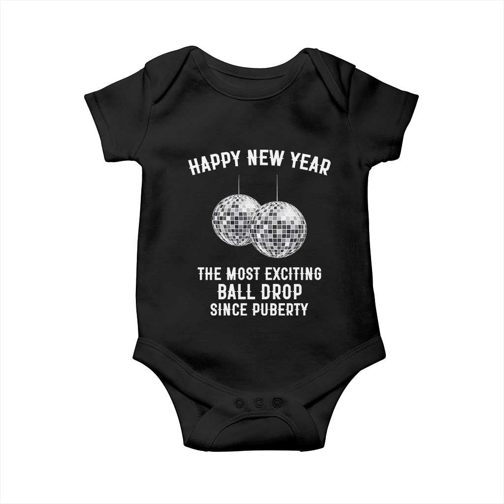 Funny New Years Eve Baby Onesie Ball Drop Rude Adult Humor - Wonder Print Shop