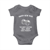 Funny New Years Eve Baby Onesie Ball Drop Rude Adult Humor - Wonder Print Shop