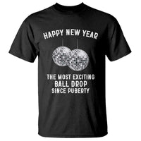 Funny New Years Eve T Shirt Ball Drop Rude Adult Humor - Wonder Print Shop