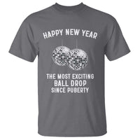 Funny New Years Eve T Shirt Ball Drop Rude Adult Humor - Wonder Print Shop