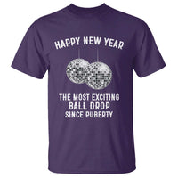 Funny New Years Eve T Shirt Ball Drop Rude Adult Humor - Wonder Print Shop