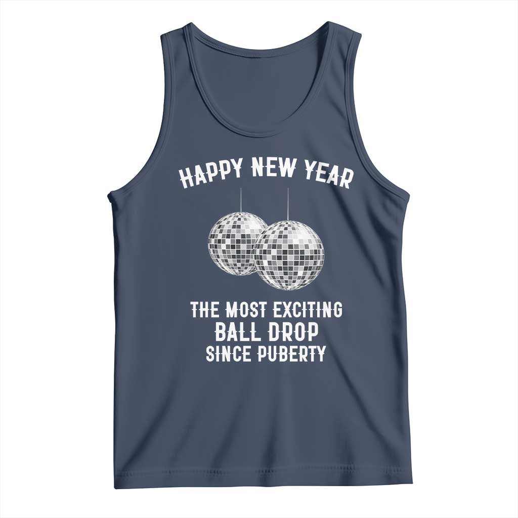 Funny New Years Eve Tank Top Ball Drop Rude Adult Humor - Wonder Print Shop