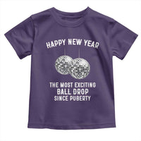 Funny New Years Eve Toddler T Shirt Ball Drop Rude Adult Humor - Wonder Print Shop