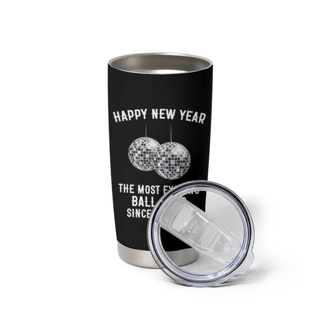 Funny New Years Eve Tumbler Cup Ball Drop Rude Adult Humor - Wonder Print Shop