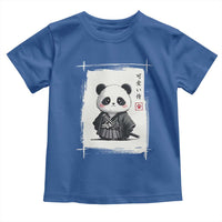 Kawaii Anime Samurai Panda Toddler T Shirt Vintage Sumi-e Japanese Art Funny Panda Lovers - Wonder Print Shop