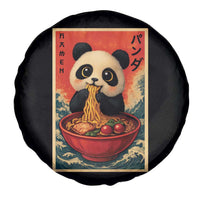 Kawaii Anime Panda Ramen Spare Tire Cover Funny Japanese Noodles Anime Lovers - Wonder Print Shop