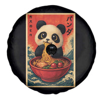 Kawaii Anime Panda Ramen Spare Tire Cover Funny Japanese Noodles Anime Lovers - Wonder Print Shop