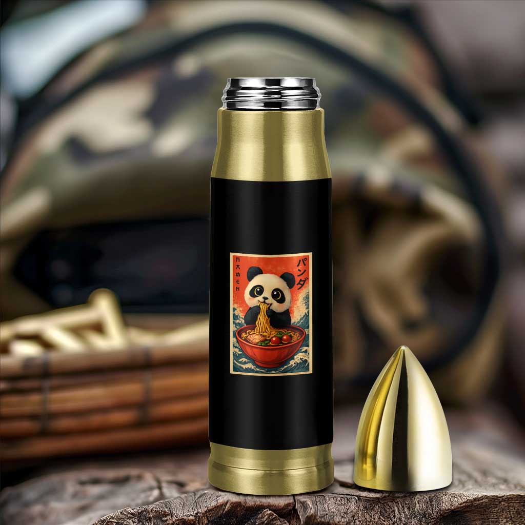 Kawaii Anime Panda Ramen Bullet Tumbler Funny Japanese Noodles Anime Lovers - Wonder Print Shop