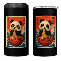 Kawaii Anime Panda Ramen 4 in 1 Can Cooler Tumbler Funny Japanese Noodles Anime Lovers - Wonder Print Shop