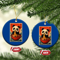 Kawaii Anime Panda Ramen Ceramic Ornament Funny Japanese Noodles Anime Lovers - Wonder Print Shop