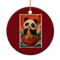Kawaii Anime Panda Ramen Ceramic Ornament Funny Japanese Noodles Anime Lovers - Wonder Print Shop
