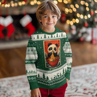 Kawaii Anime Panda Ramen Ugly Christmas Sweater Funny Japanese Noodles Anime Lovers - Wonder Print Shop