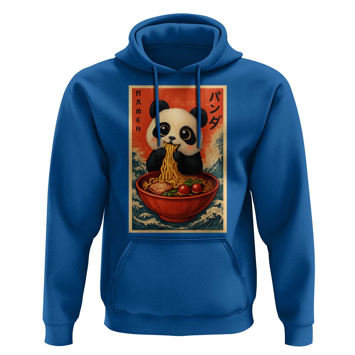 Kawaii Anime Panda Ramen Hoodie Funny Japanese Noodles Anime Lovers - Wonder Print Shop