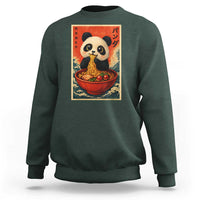 Kawaii Anime Panda Ramen Sweatshirt Funny Japanese Noodles Anime Lovers - Wonder Print Shop
