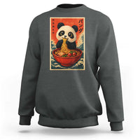 Kawaii Anime Panda Ramen Sweatshirt Funny Japanese Noodles Anime Lovers - Wonder Print Shop