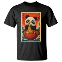 Kawaii Anime Panda Ramen T Shirt Funny Japanese Noodles Anime Lovers - Wonder Print Shop