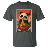 Kawaii Anime Panda Ramen T Shirt Funny Japanese Noodles Anime Lovers - Wonder Print Shop