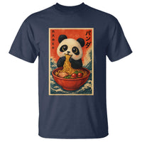 Kawaii Anime Panda Ramen T Shirt Funny Japanese Noodles Anime Lovers - Wonder Print Shop