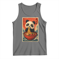Kawaii Anime Panda Ramen Tank Top Funny Japanese Noodles Anime Lovers - Wonder Print Shop