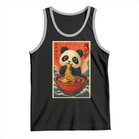 Kawaii Anime Panda Ramen Tank Top Funny Japanese Noodles Anime Lovers - Wonder Print Shop