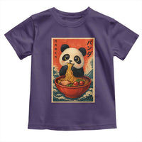 Kawaii Anime Panda Ramen Toddler T Shirt Funny Japanese Noodles Anime Lovers - Wonder Print Shop