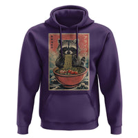 Kawaii Anime Raccoon Ramen Hoodie Funny Japanese Noodles Anime Lovers - Wonder Print Shop