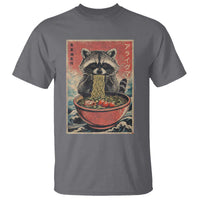 Kawaii Anime Raccoon Ramen T Shirt Funny Japanese Noodles Anime Lovers - Wonder Print Shop