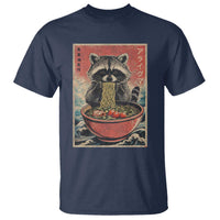 Kawaii Anime Raccoon Ramen T Shirt Funny Japanese Noodles Anime Lovers - Wonder Print Shop