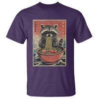 Kawaii Anime Raccoon Ramen T Shirt Funny Japanese Noodles Anime Lovers - Wonder Print Shop