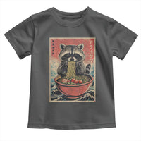 Kawaii Anime Raccoon Ramen Toddler T Shirt Funny Japanese Noodles Anime Lovers - Wonder Print Shop