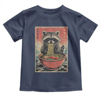 Kawaii Anime Raccoon Ramen Toddler T Shirt Funny Japanese Noodles Anime Lovers - Wonder Print Shop