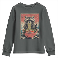 Kawaii Anime Raccoon Ramen Youth Sweatshirt Funny Japanese Noodles Anime Lovers - Wonder Print Shop