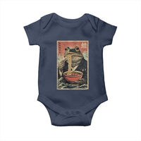 Frog Eat Ramen Baby Onesie Funny Japanese Noodles Anime Lovers Kawaii Anime - Wonder Print Shop