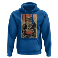 Frog Eat Ramen Hoodie Funny Japanese Noodles Anime Lovers Kawaii Anime - Wonder Print Shop