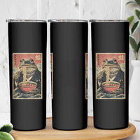 Frog Eat Ramen Skinny Tumbler Funny Japanese Noodles Anime Lovers Kawaii Anime - Wonder Print Shop
