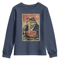 Frog Eat Ramen Youth Sweatshirt Funny Japanese Noodles Anime Lovers Kawaii Anime - Wonder Print Shop