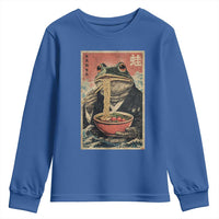 Frog Eat Ramen Youth Sweatshirt Funny Japanese Noodles Anime Lovers Kawaii Anime - Wonder Print Shop