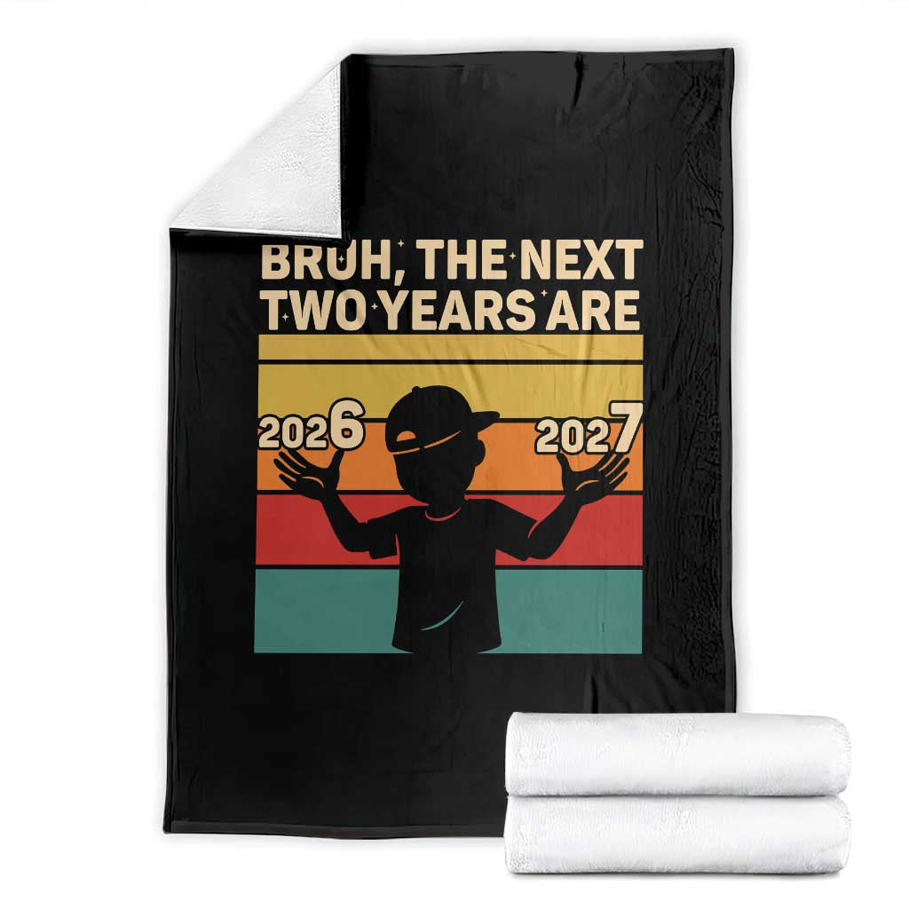 Bruh 67 New Years Eve Party Throw Blanket Six Seven Boys 67 Meme 6 7 Numbers - Wonder Print Shop