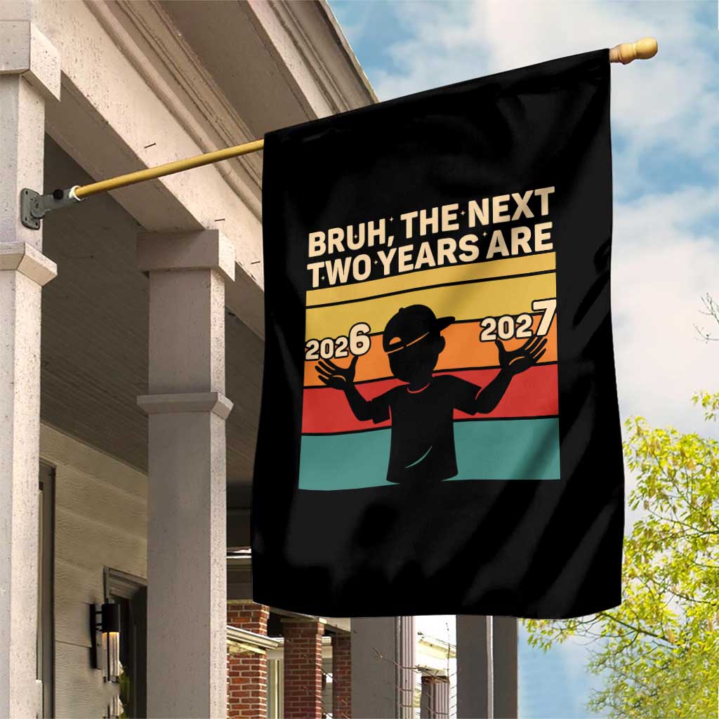 Bruh 67 New Years Eve Party Garden Flag Six Seven Boys 67 Meme 6 7 Numbers - Wonder Print Shop