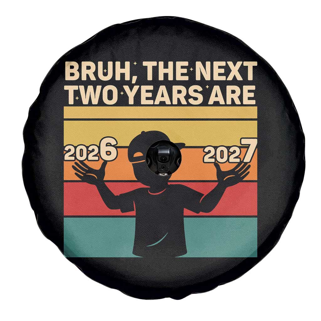 Bruh 67 New Years Eve Party Spare Tire Cover Six Seven Boys 67 Meme 6 7 Numbers - Wonder Print Shop
