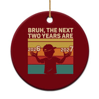 Bruh 67 New Years Eve Party Ceramic Ornament Six Seven Boys 67 Meme 6 7 Numbers - Wonder Print Shop