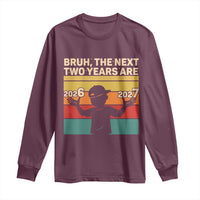Bruh 67 New Years Eve Party Long Sleeve Shirt Six Seven Boys 67 Meme 6 7 Numbers - Wonder Print Shop