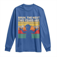 Bruh 67 New Years Eve Party Long Sleeve Shirt Six Seven Boys 67 Meme 6 7 Numbers - Wonder Print Shop