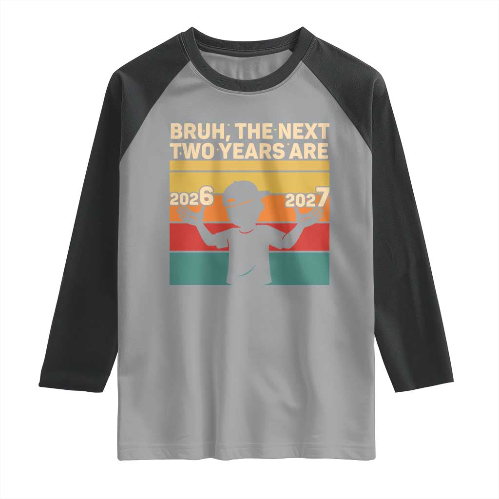 Bruh 67 New Years Eve Party Raglan Shirt Six Seven Boys 67 Meme 6 7 Numbers - Wonder Print Shop